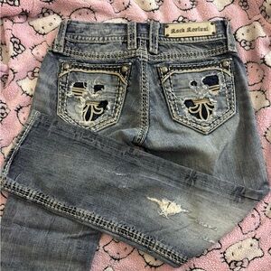Rock Revival denim capris